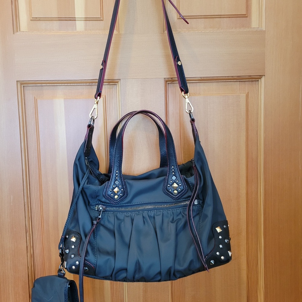 MZWallace “Josie” handbag (satchel).  Blue/Black. Excellent condition.